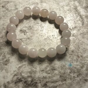 Clear/pink bracelet